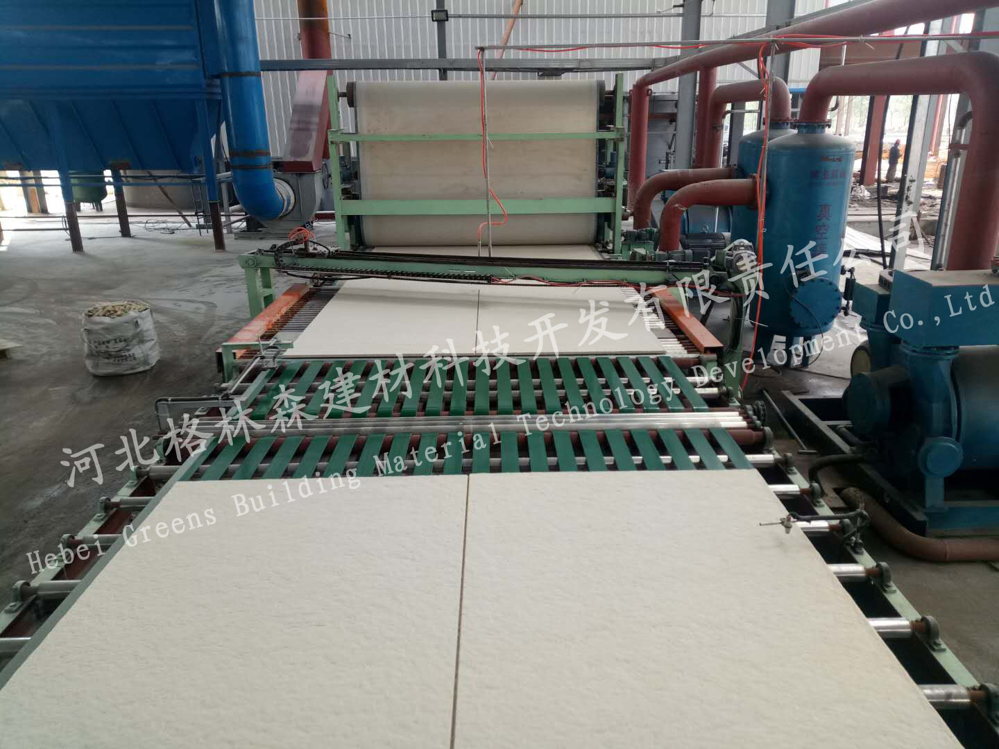 Soundproof Mineral Wool Ceiling Plant Sound Absorbing Ceiling Tile Machine