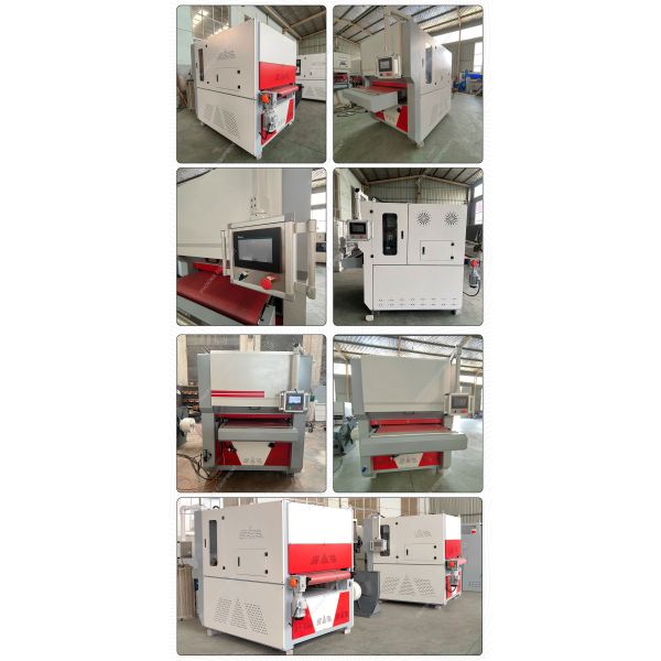 R-G4-1000 Automatic Surface Polishing Belt Sander Metal Deburring Sanding Machine