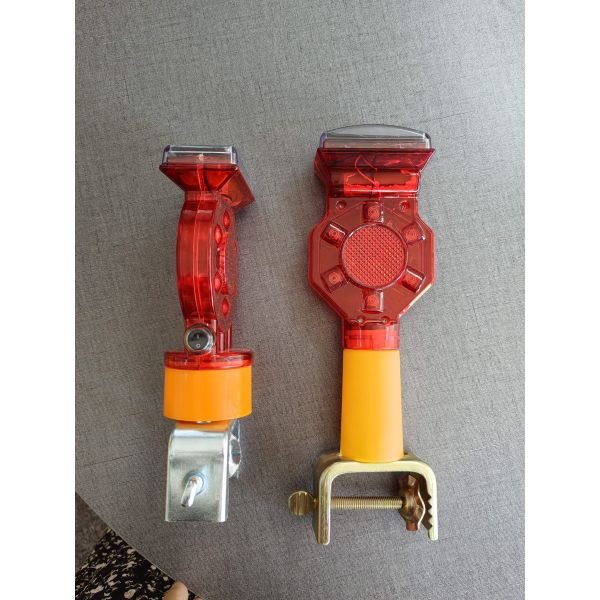Led Solar Traffic Road Barricade Warning Light / Solar Safety Led Traffic Flashing Warning Lights