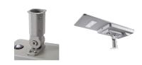 Réverbère 80w solaire intégré par jardin de allumage extérieur en aluminium de lumen élevé