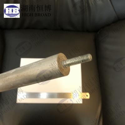 cAST AZ31 Magnesium Anode Rods For Hot Water Heater M6 20x250 AZ31B Mg Rods