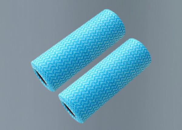Multipurpose Reusable Kitchen Wipes , Kitchen Degreaser Wipes Dish Rags 19x34cm