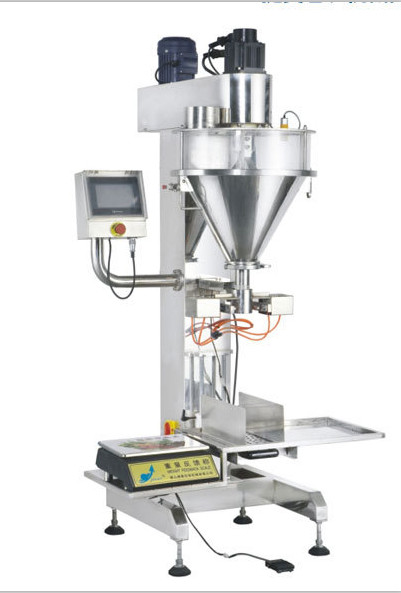 Máquina de llenado de polvo semiautomática de control PLC multifuncional