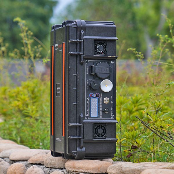 500 Вт Солнечная домашняя электростанция для хранения энергии Наружная портативная мобильная аварийная коробка питания