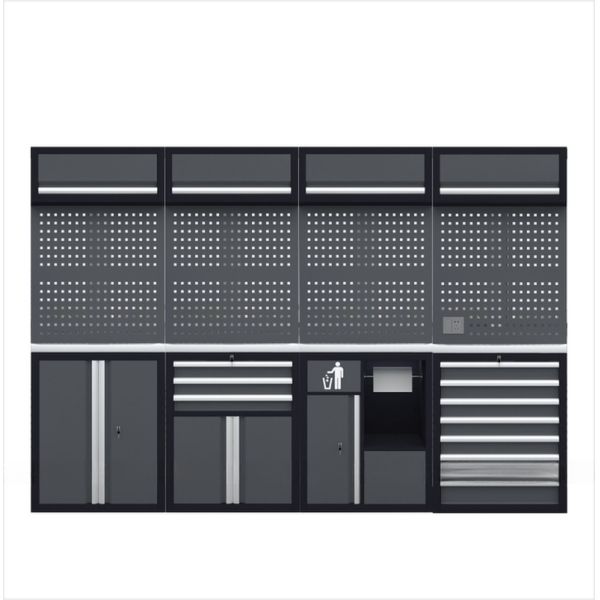 Garage Store Tools Metal Work Benches for Heavy Duty Tool Box and Industrial Workspace