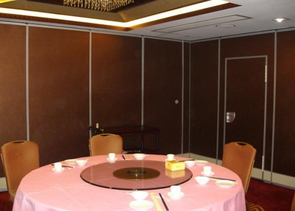 Ar - parede de separação de madeira interior dobrável da prova/divisor de sala móvel