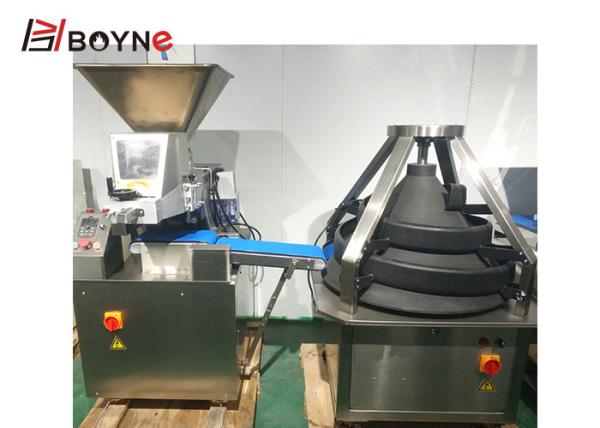 Industry Bakery Processing Equipment Automatic Dough Divider Conical Rounder For Bread Baking