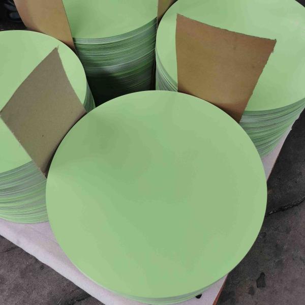 Cercles en aluminium prépeint de 360 mm de diamètre, série 1, pour la fabrication d'ustensiles de cuisine