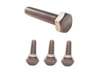 Titane alliage boulons de tête hexagonale Titane fixateur Hex Socket tête cap vis