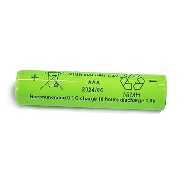 ROSH CE Célula de hidreto de níquel metálico 2600mah 800mah Bateria cilíndrica NiMh AAA
