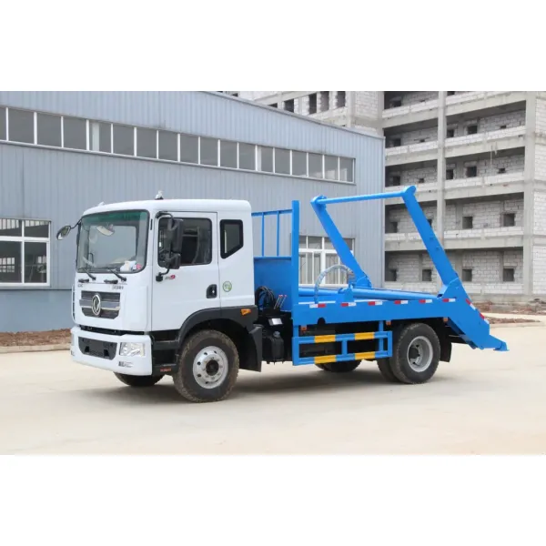10cbm Dongfeng Refuse Rubbish Collection Truck Swing Arm Garbage Container Truck