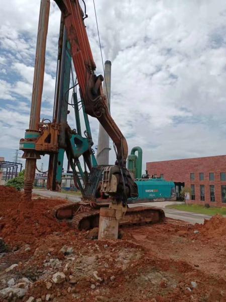 Sunward SWDM220 Used Rotary Drilling Rig Hydraulic Mobile With Kelly Bar