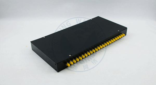 XYFiber 24Port  Rack Mount Fiber Optic Terminal Box , Fiber Patch Panel 1U 19 inch