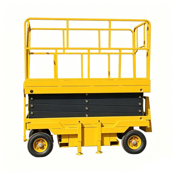 Mobile Scissor Lift with Folding Legs Aerospace Hangar And Aircraft Maintenance Platform