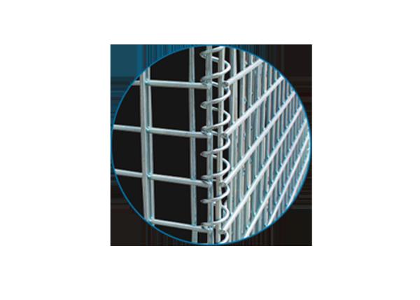 Standard Size Wire Mesh Cages , Warehouse Metal Wire Storage Cages Container