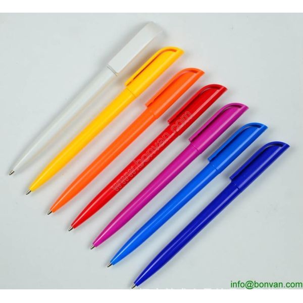4 color promotional plastic ballpoint pen, four colors ballpoint pen
