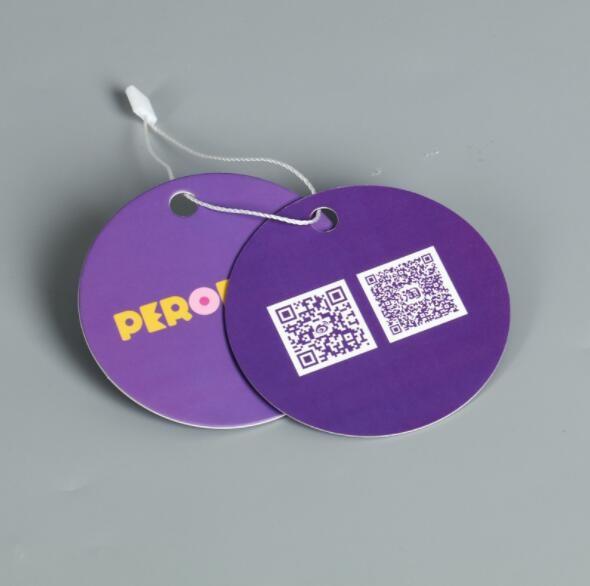 Children'S Clothing Printed Hang Tags Flexo printing Environmental Friendly