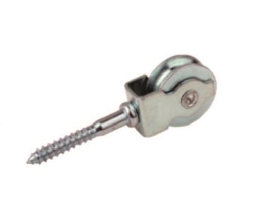 Steel Bolt Screw Diecast Wire Pulling Pulley 1/4''