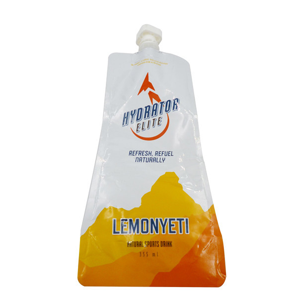 Стойте вверх 350ml напиток Doypack Compostable с фильмом переполнения геля кремнезема