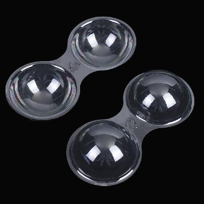 FDA Disposable sous vide moulé plastique transparent PET PVC charnière plastique Clamshell Soutient de soutient de sous-vêtements en silicone