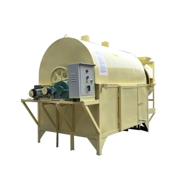 Walnut Peanut Sunflower Seed Mini Rotary Drum Dryer Home Use Customized Color