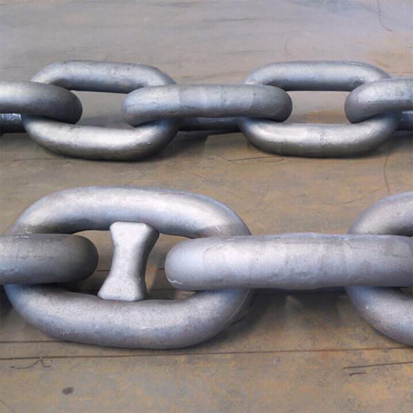 Molastar Sea Boat Black Painted Marine Stud Link Anchor Chain For Ship  And Boat Marine