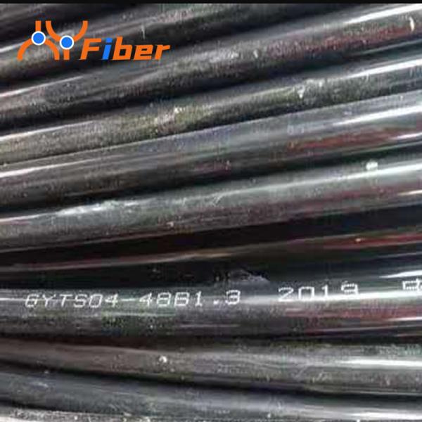GYTS04-48B1 48core Armored Fiber Optic Cable Anti Rodent Anti Termite  4-144 Core