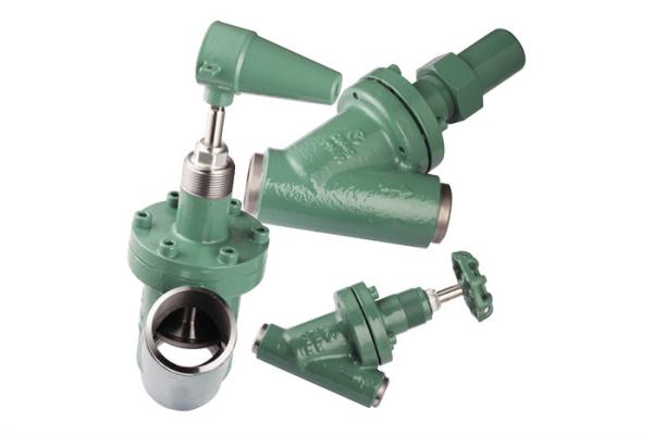 CFC HCFC HFC R717 Solder Angle Valve Refrigeration Long Service Life