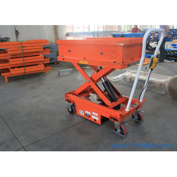 o móbil manual do dever claro scissor transferência elétrica da plataforma da bola da tabela de elevador 1500mm