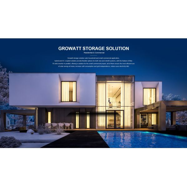 Single Phase Growatt MIN 5000 TL-X Solar Panel Inverter with 50Hz Output Frequency