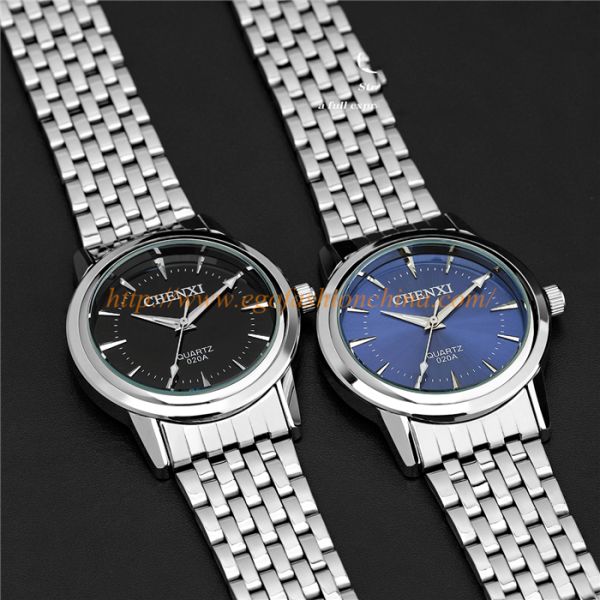 020A Stainless Steel Watch CHENXI Branding Watch Fashion Quartz Watch Unisex Luxury Watch