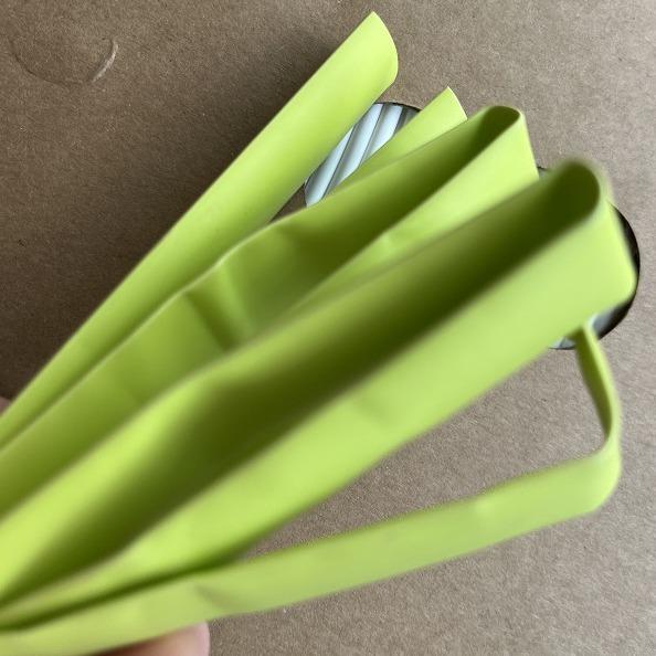 Única tubulação verde 8.0mm do psiquiatra do calor da parede 1 impermeável