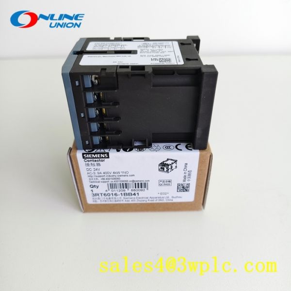 3RT6016-1BB41 SIEMENS   Contactor DC 24 V AC3 4 KW 400 V AUX Contacts