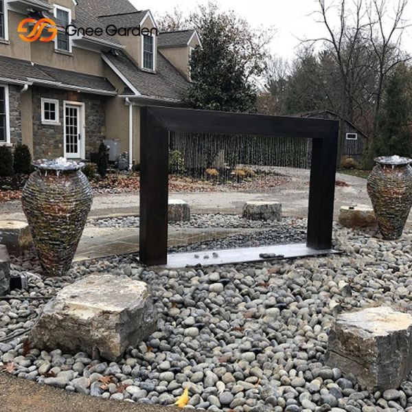 стена воды 3mm толстая декоративная деревенская Corten стальная прочная