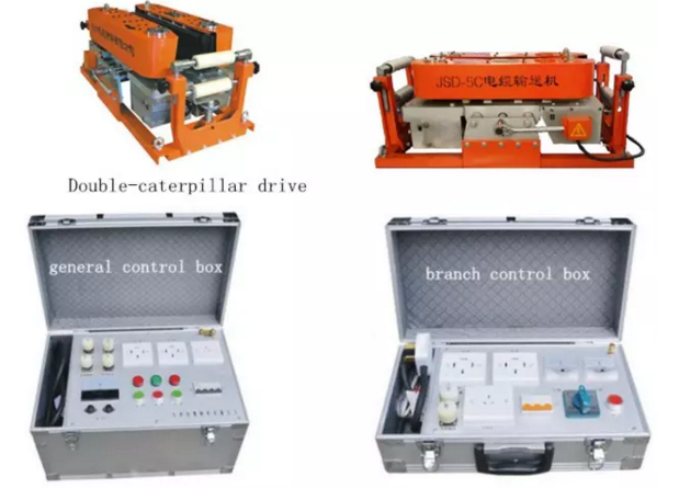 200kg Weight Electric / Wire Pulling Winch With Electric Engine 1.5KW X 2 Power