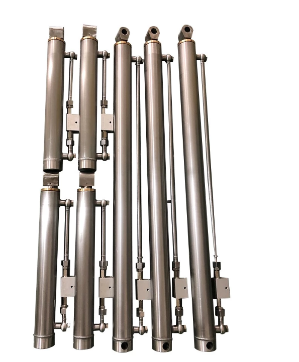 Custom Made 316 Stainless Steel Small Hydraulic Cylinder For Garbage Truck Excavator