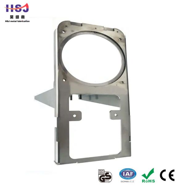 Factory aluminium sheet metal work stamping electronic enclosure bending parts