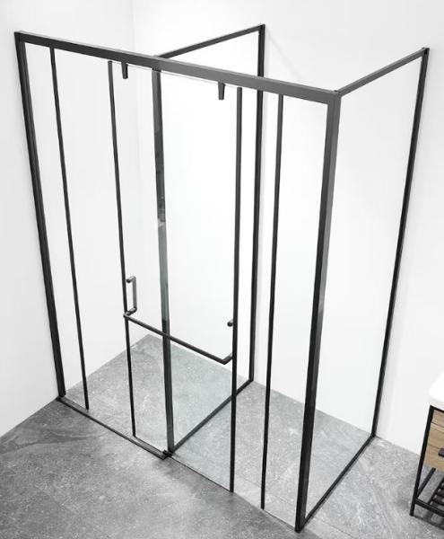 Stainless Steel Shower Sliding Door Frame Customized Multiple Color
