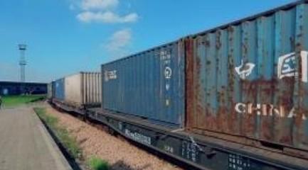 Door To Door International Rail Freight Transportation Forwarder