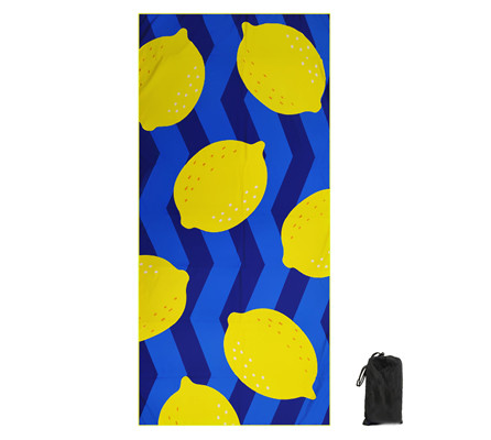 Factory Supplier Summer Hot Sale Soft Large Woman Lightweight Personalized Microfiber Beach Towels