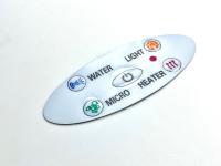 Texto acabado de poliéster MS500 paneles de control eléctrico personalizados para la mejora del audio