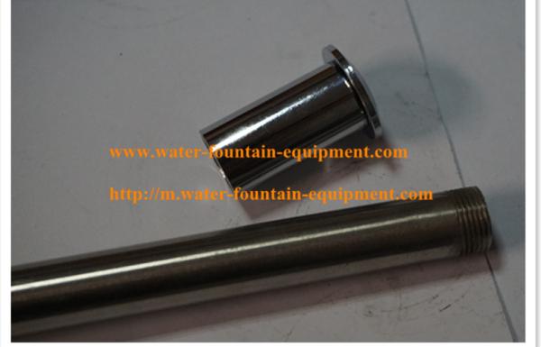 Copper / Brass Chromplated Water Fountain Nozzles Half Dandelion / Ball