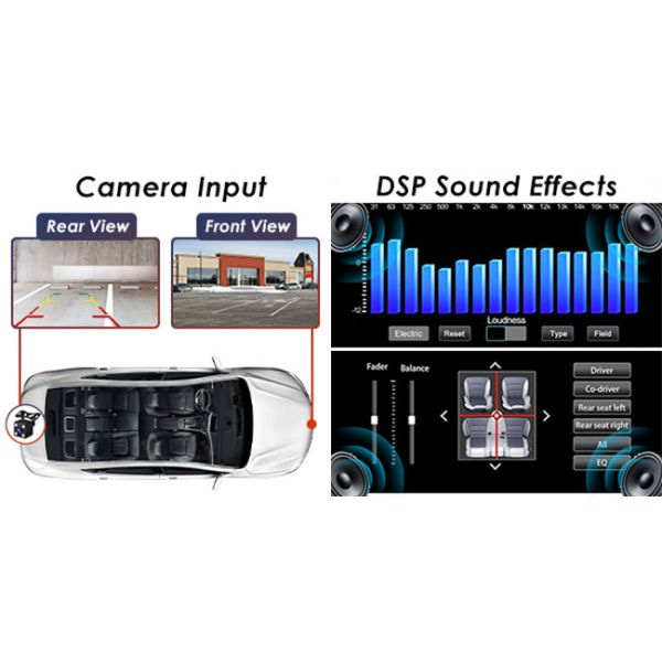 RDS 1 Din Car Stereo Mirrorlink 9 дюймовый Android Head Unit Mp5 Player Carplay