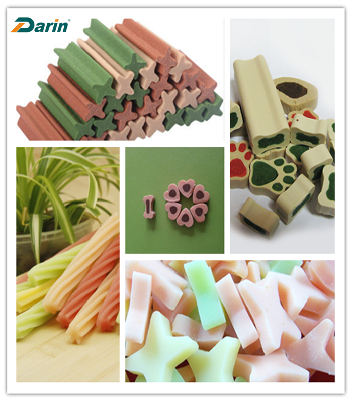 Extrusora de Darin Dog Snack Machine Single de aço inoxidável