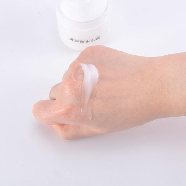 Hidratar profundo ácido hialurónico do creme facial liso do creme hidratante dos cuidados com a pele do ODM do OEM