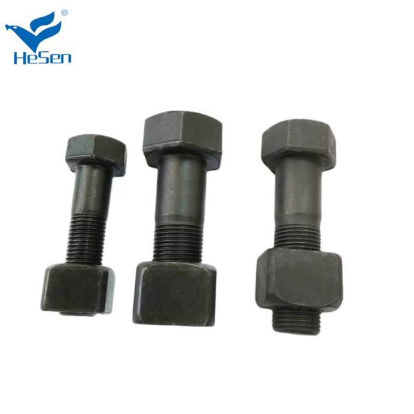 Excavator Track Bolts And Nuts 20Y-32-11210 M20x57 MM Komatse Bolt On Track Pad