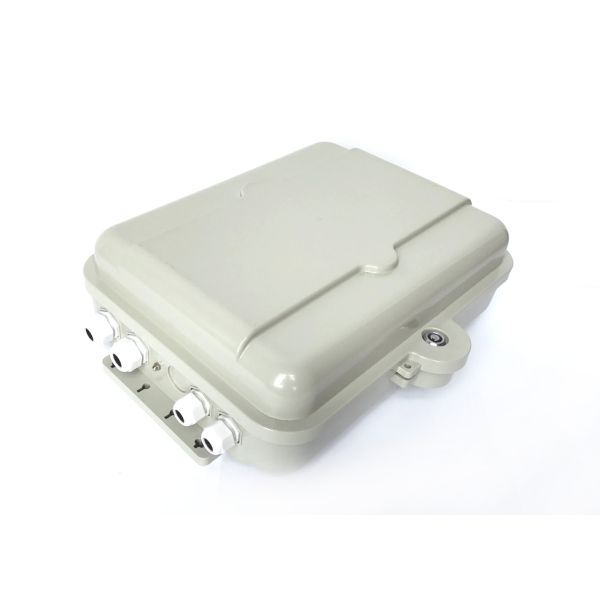 Outdoor Wall Mount Fiber Termination Box FTTH FDB ODP 48 Port ABS