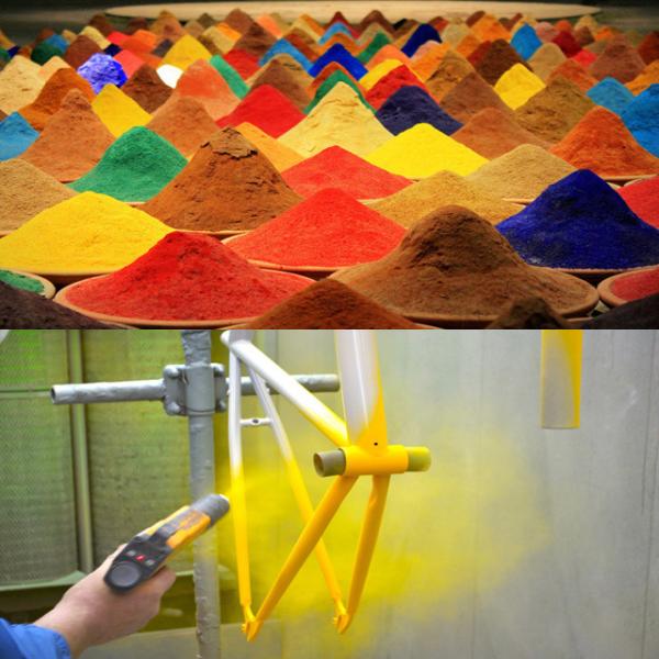 RAL 1015 Light Ivory Color Epoxy Polyester Powder Paint For Indoor Metal Furniture
