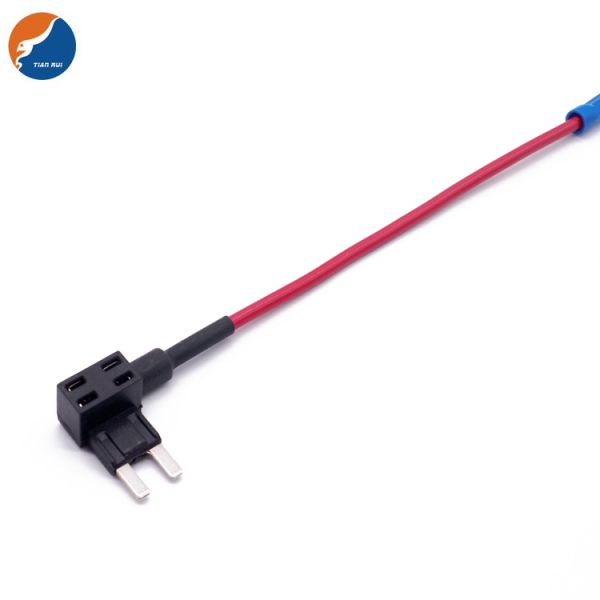 Atm Mini Fuse Holder Waterproof Medium Mini Micro3 Micro2 Fuse Adapter with Cable Micro Blade Fuses with Breakout Wires