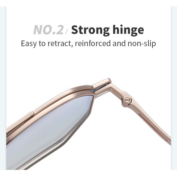 Зажим полигона магнитный на солнечных очках рамки металла оптически стекел